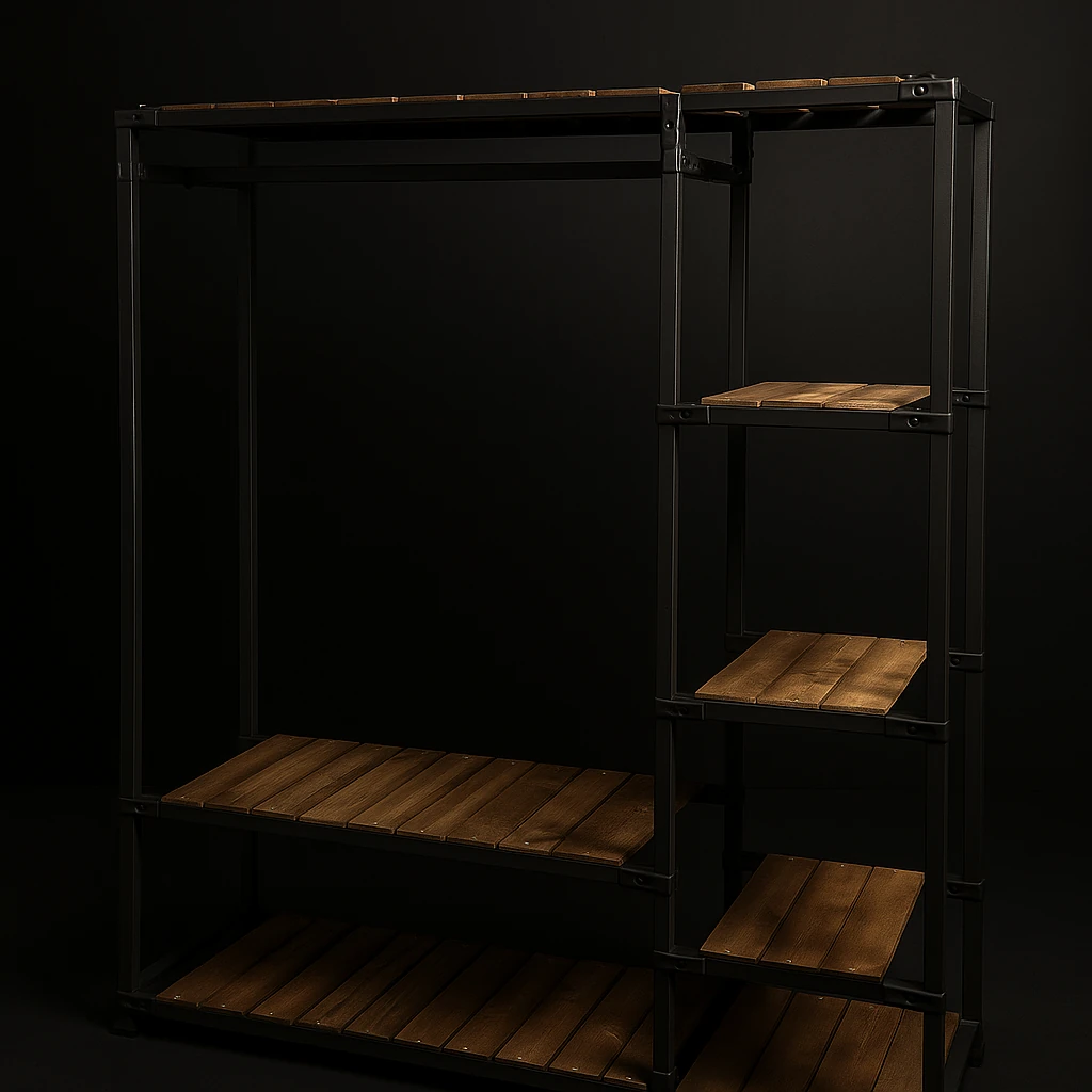 رگال لباس اتاق و فروشگاه نظم دهنده رگال طبقه دار